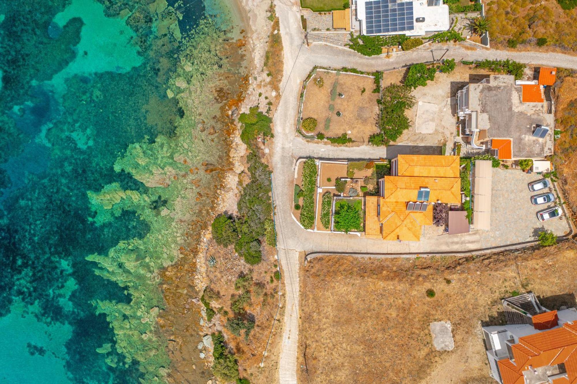 Niovi Seaview Apartments Agioi Apostoloi  Luaran gambar